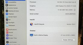 Mint
													iMac 2020 27" Retina 5K - I9, 1 TB, 64 GB, photo 4 of 9