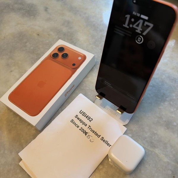 Apple iPhone 17 Pro Max - AT&T, 1 TB, Cosmic Orange, A3257
