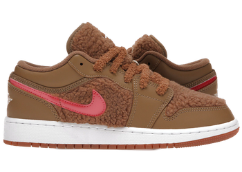 Jordan 1 Low Utility Teddy Bear (GS) for sale