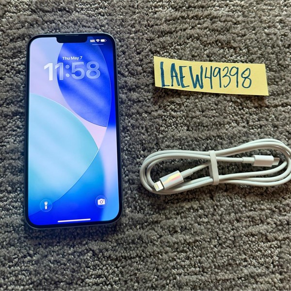 Apple iPhone 14 Plus - Unlocked, 128 GB, Blue, A2632