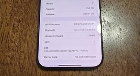 Good
													Apple iPhone 16 Pro Max - Unlocked, Black, 256 GB, A3084, photo 2 of 16