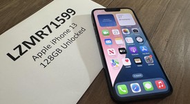 Good
													Apple iPhone 13 - Unlocked, Midnight, 128 GB, A2482, photo 1 of 4