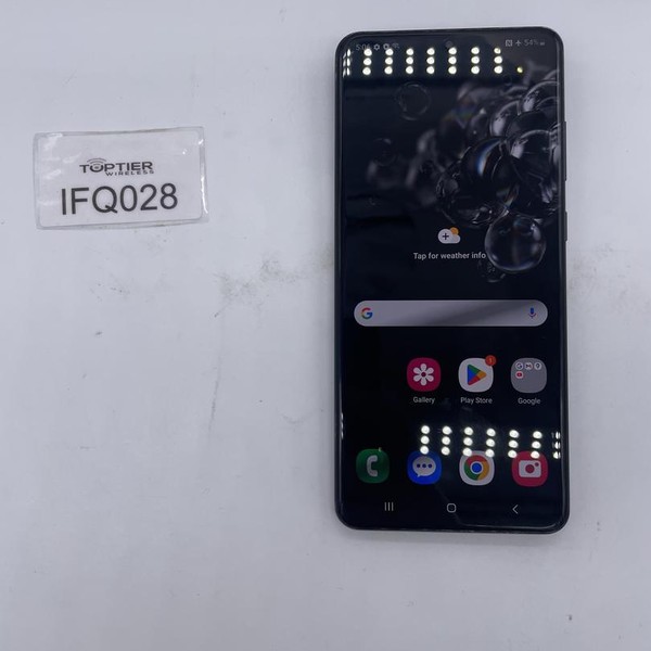 Samsung Galaxy S20 Ultra 5G - Unlocked, 128 GB, Black, 12 GB, SM-G988U1