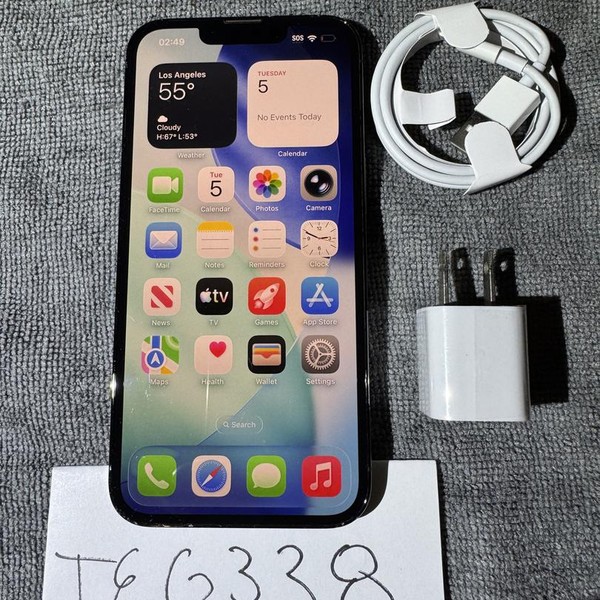 Apple iPhone 13 Pro - Unlocked, 128 GB, Graphite, A2483