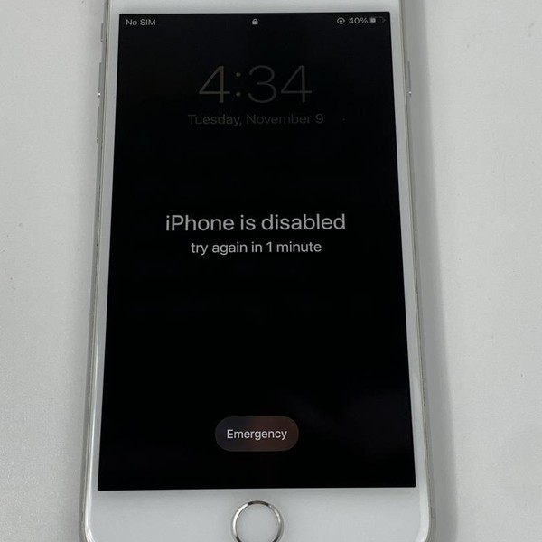 Apple iPhone 8 Plus - AT&T, 256 GB, Silver, A1897, GSM