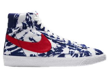 Nike Blazer Mid SE University Blue Tie-Dye (GS) for sale
