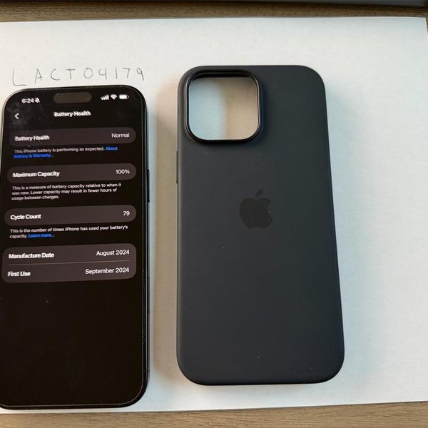 Apple iPhone 16 Pro Max - Unlocked, 1 TB, Black, A3084