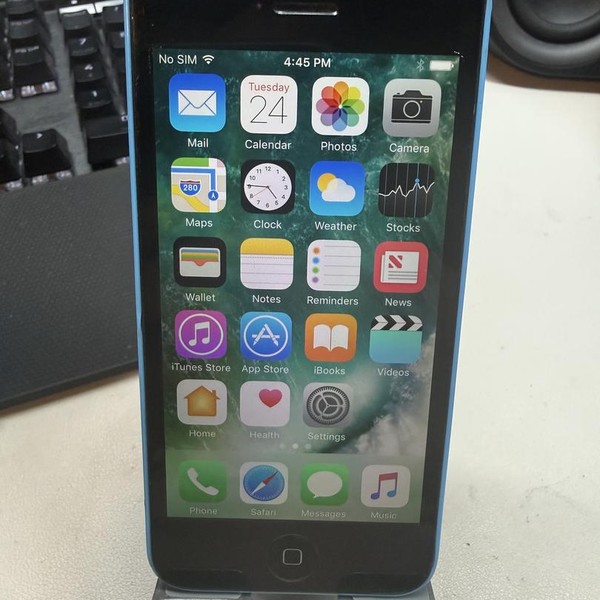 Apple iPhone 5C - Unlocked, 32 GB, Blue, A1507