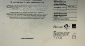 Good
													MacBook Pro Late 2023 (M3) - 16" - Apple M3 Pro 12-core, Black, 512 GB, 18 GB, 18-core GPU, photo 5 of 11