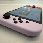 Good Nintendo Switch - OLED - 64 GB, Red & Blue