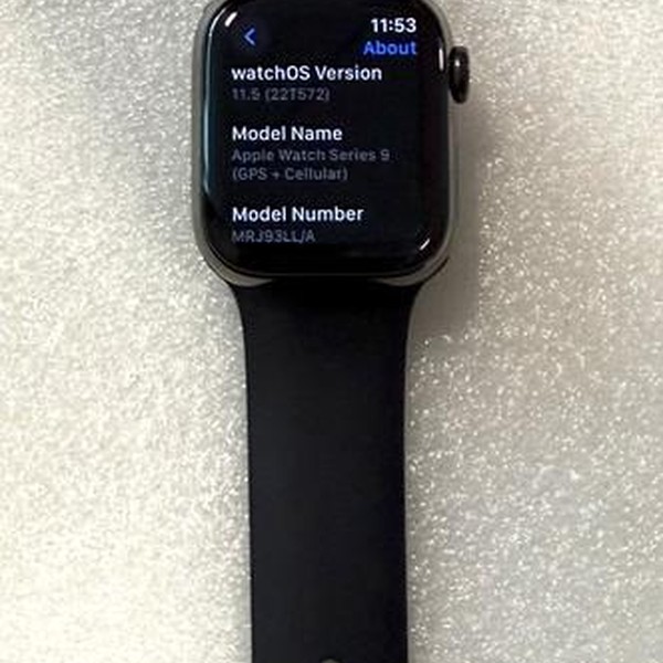 Apple Watch Series 9 41mm - Unlocked, Graphite, A2982 - Cellular, Stainless