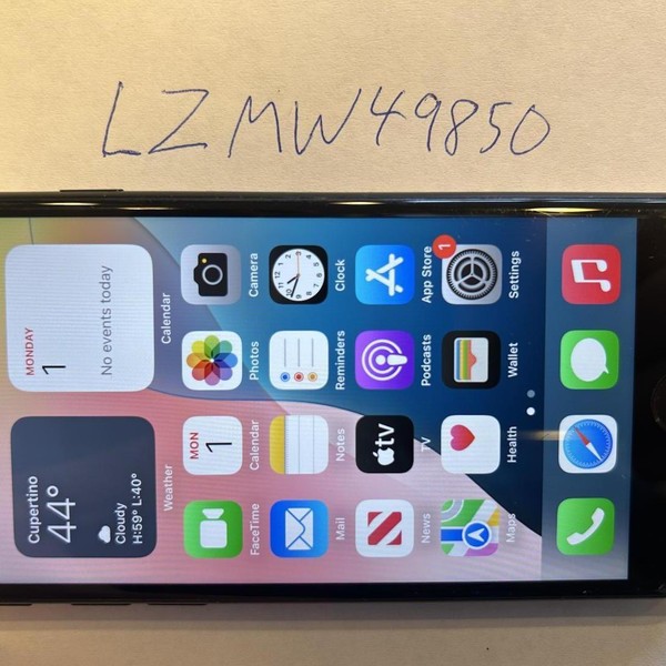 Apple iPhone SE 2nd Gen 2020 - Verizon, 64 GB, Black, A2275