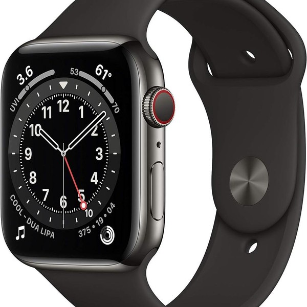 Apple Watch Series 6 40mm - Unlocked, Graphite, A2293 - Cellular, Stainless Steel