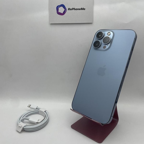 Apple iPhone 13 Pro Max - Unlocked, 128 GB, Sierra Blue, A2484