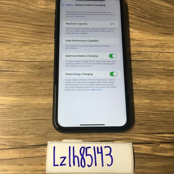 Apple iPhone Xr - Unlocked, 64 GB, Black, A1984