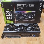 Used EVGA GeForce RTX 3080 - 10G-P5-3897, FTW3 Ultra Gaming