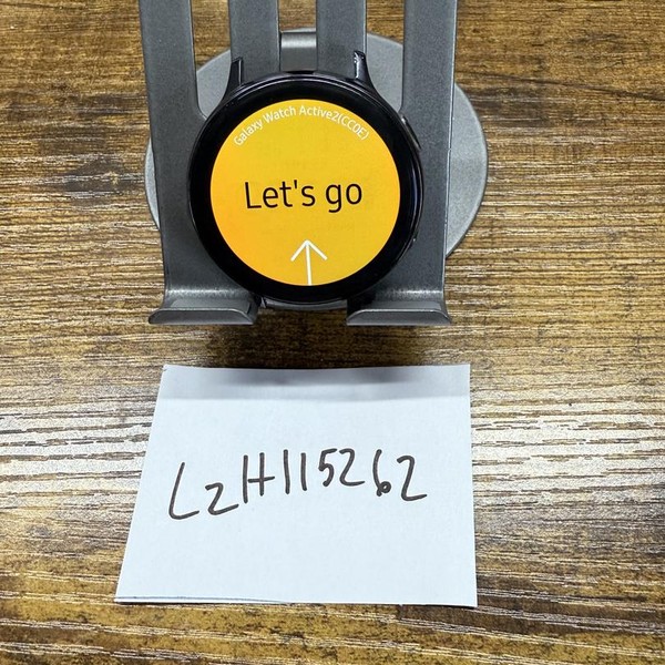 Samsung Galaxy Watch Active2 44mm - Unlocked, Black, Stainless Steel