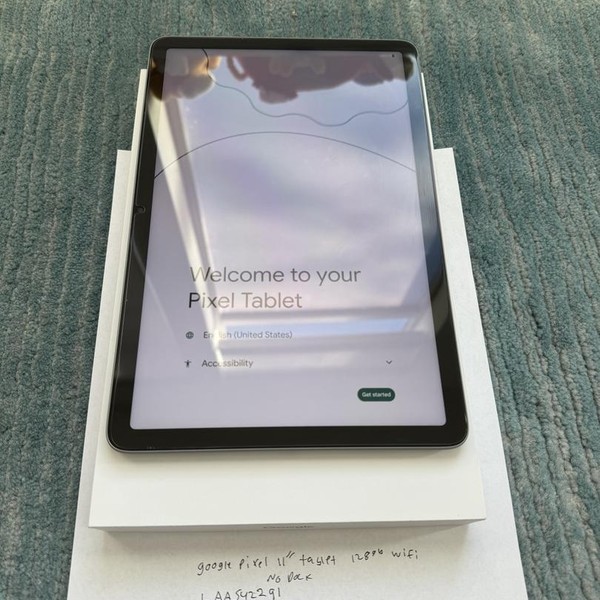Google Pixel Tablet 11 inch - Wi-Fi, 128 GB, Hazel, 8 GB, NO Dock