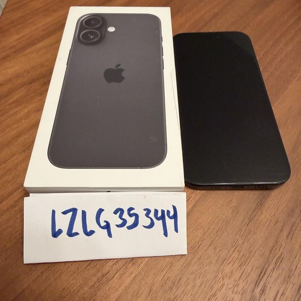 Apple iPhone 16 - Unlocked, 128 GB, Black, A3081