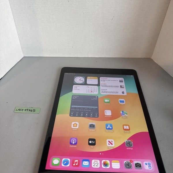 Apple iPad (9th Gen) - Unlocked, 256 GB, Gray, A2603