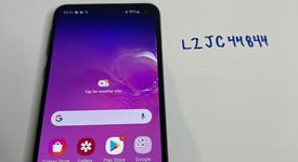 Fair
													Samsung Galaxy S10e - Unlocked, Black, 128 GB, 6 GB, SM-G970U1, photo 1 of 5