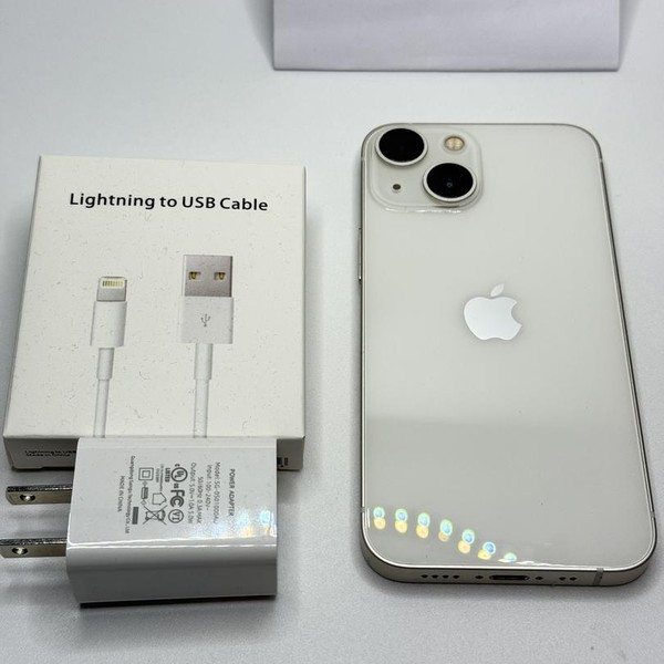 Apple iPhone 13 Mini - Unlocked, 128 GB, Starlight, A2481
