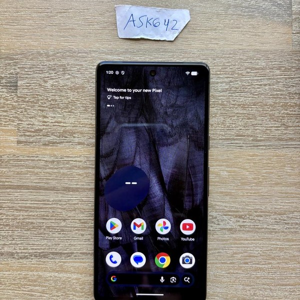 Google Pixel 7 - Unlocked, Obsidian, 128 GB, 8 GB, GVU6C, Sub-6 5G