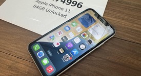 Good
													Apple iPhone 11 - Unlocked, White, 64 GB, A2111, photo 2 of 6