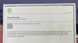 New
													Apple iPhone 16 Pro Max - T-Mobile, Black, 256 GB, A3084, photo 4 of 4