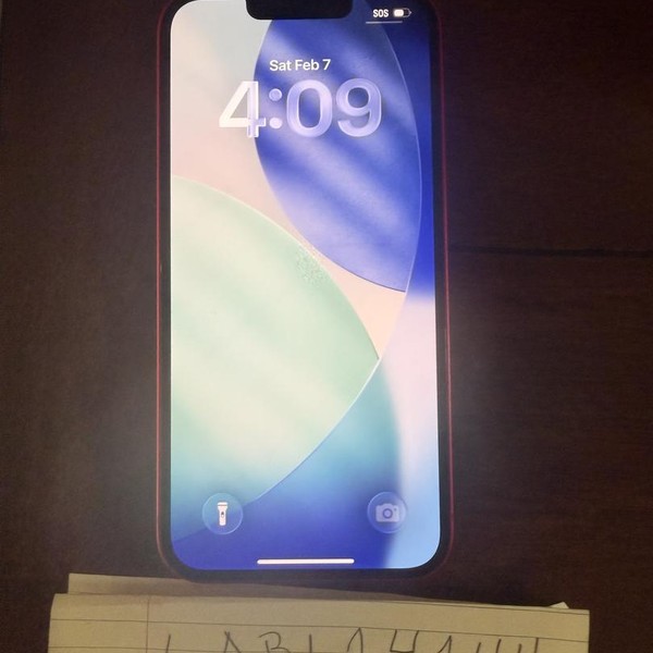 Apple iPhone 14 - Unlocked, 128 GB, Red, A2649