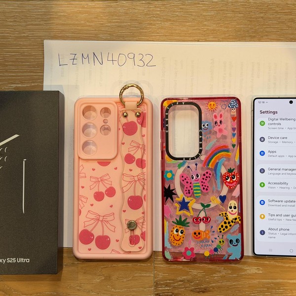 Samsung Galaxy S25 Ultra - Unlocked, 256 GB, Whitesilver, 12 GB, SM-S938U1