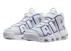 Air More Uptempo Embossed White Royal Blue for sale