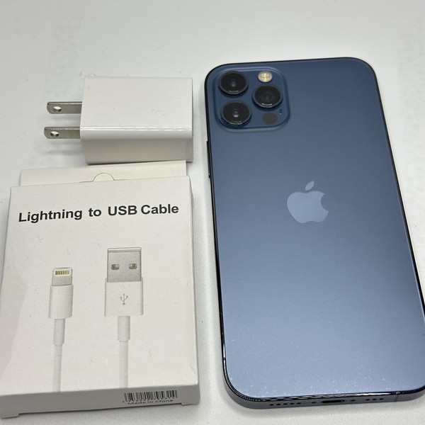 Apple iPhone 12 Pro - Unlocked, 128 GB, Pacific Blue, A2341