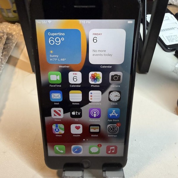 Apple iPhone 7 Plus - Unlocked, 128 GB, Black, A1661