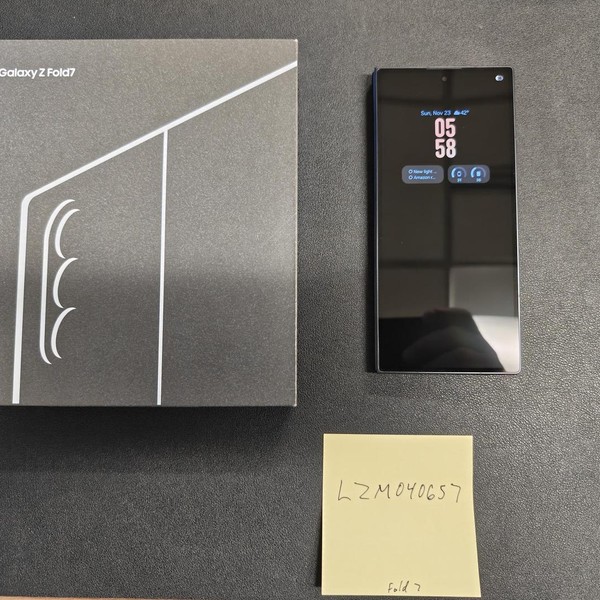Samsung Galaxy Z Fold7 - Unlocked, 1 TB, Jetblack, 16 GB, SM-F966U1