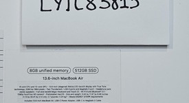 Mint
													MacBook Air 2022 - 13" - Apple M2, Silver, 512 GB, 8 GB, photo 3 of 9