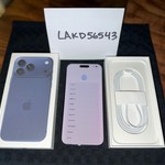 Good Apple iPhone 17 Pro Max - Unlocked, 512 GB, Deep Blue, A3257