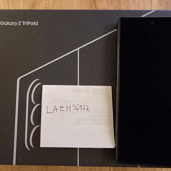 Galaxy Z Trifold - Unlocked, 512 GB, Crafted Black, 16 GB, SM-F968U1