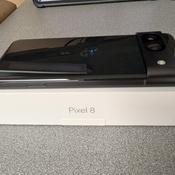 Google Pixel 8 - Unlocked, 128 GB, Obsidian, 8 GB, GA04803, Sub-6 5G