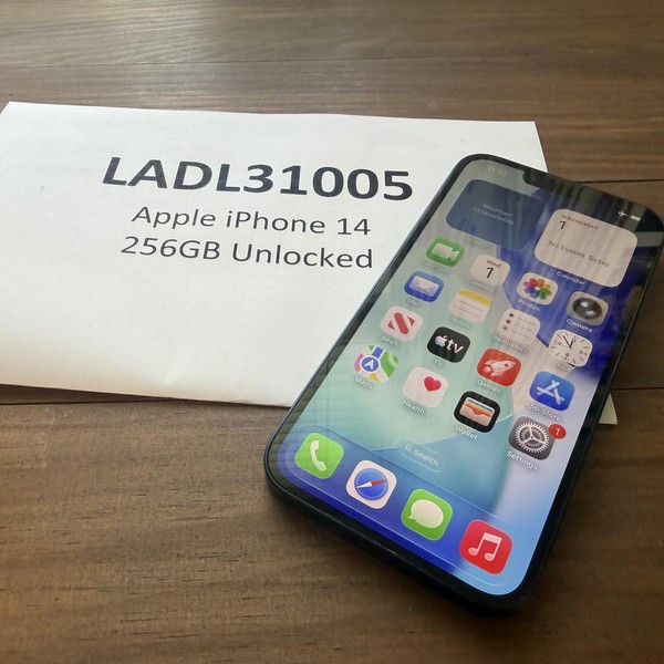 Apple iPhone 14 - Unlocked, 256 GB, Midnight, A2649
