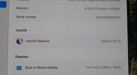 Good
													MacBook Pro 2019 - 13" - I5, Gray, 256 GB, 8 GB, photo 3 of 9