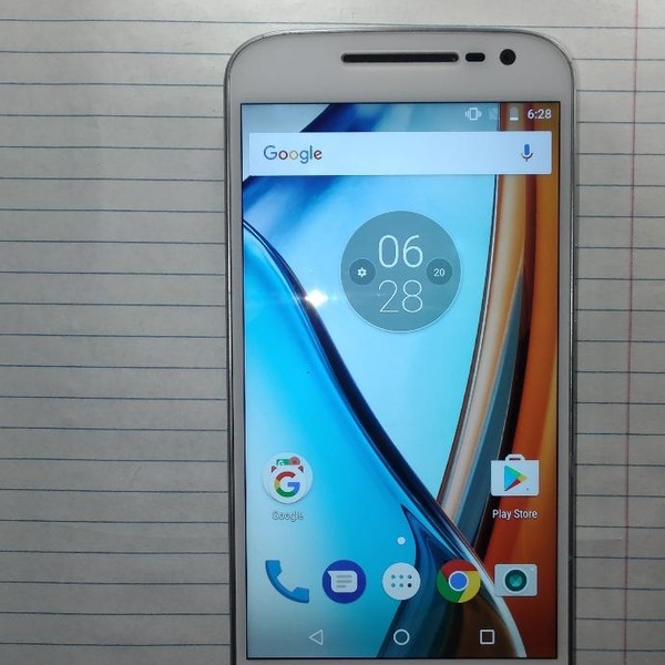 Moto G4 - Consumer Cellular, 16 GB, Black