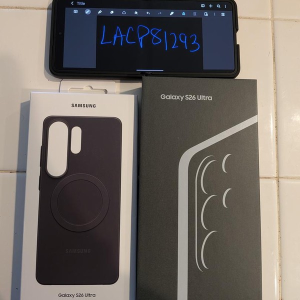 Samsung Galaxy S26 Ultra - Unlocked, 256 GB, White, 12 GB, SM-S948U1