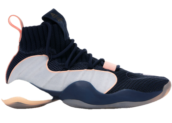 adidas Crazy BYW X Collegiate Navy Clear Orange for sale