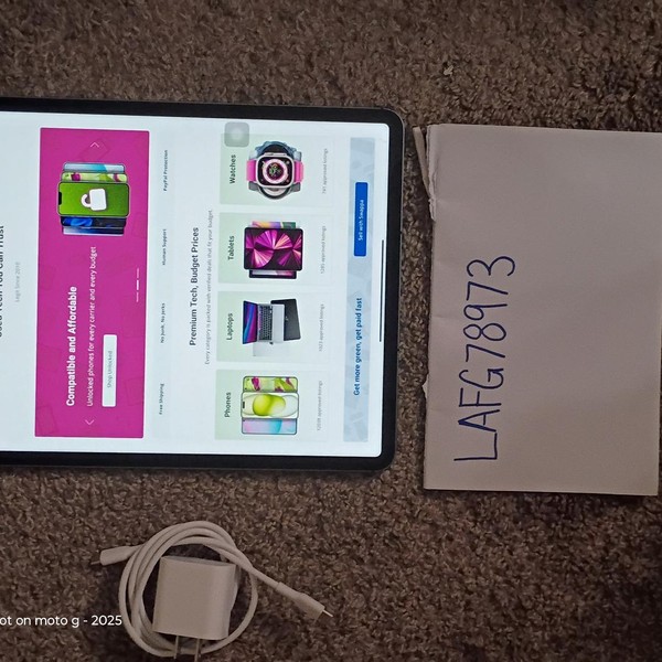 Apple iPad Pro 12.9 inch 5th Gen 2021 - Wi-Fi, 256 GB, Gray