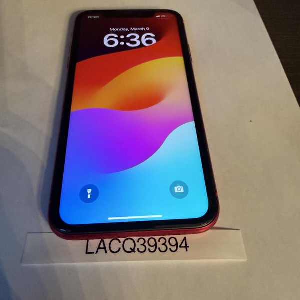 Apple iPhone 11 - Unlocked, 64 GB, Red, A2111