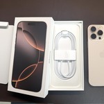 Mint Apple iPhone 16 Pro Max - Unlocked, 256 GB, Desert, A3084
