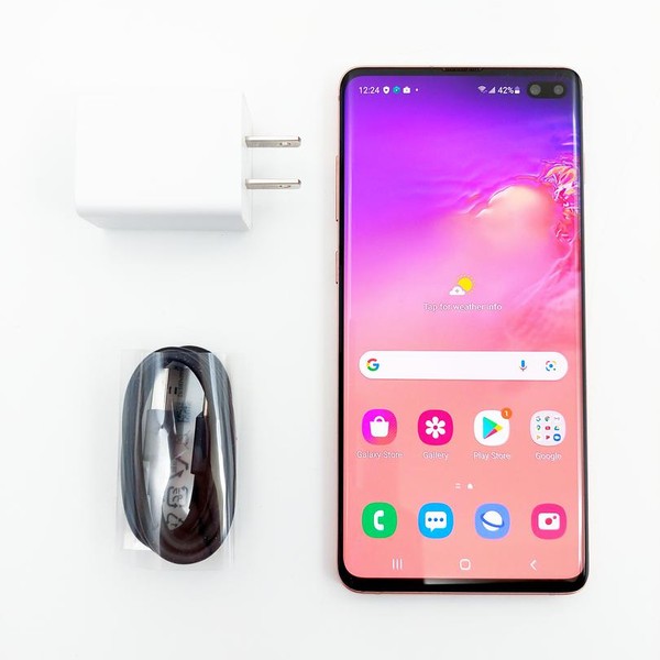 Samsung Galaxy S10 Plus - Unlocked, Pink, 128 GB, 8 GB, SM-G975U1