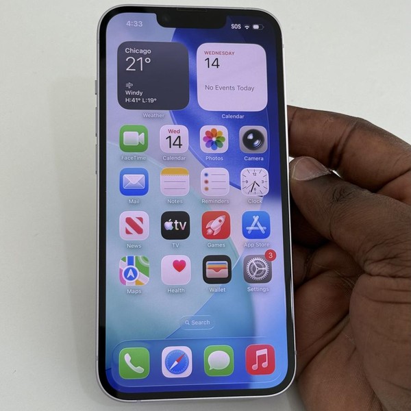 Apple iPhone 14 - Unlocked, 128 GB, Purple, A2649