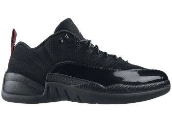 Jordan 12 Retro Low Black Patent for sale